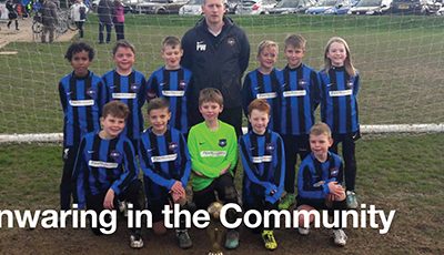 Paine Manwaring in the Community – Worthing Town Youth Football sponsorship