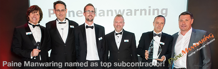 PAINE MANWARING NAMED AS TOP SUBCONTRACTOR!