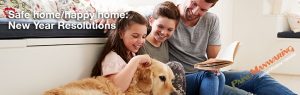 Safe home/happy home: New Year Resolutions