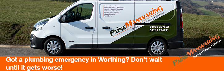 Got a plumbing emergency in Worthing? Don’t wait until it gets worse!