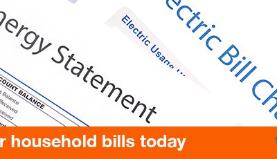 Reduce your household bills today