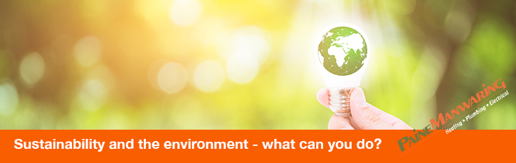 Sustainability and the environment – what can you do?