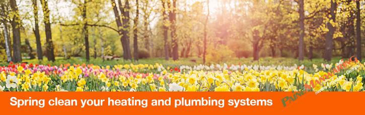 Spring clean your heating and plumbing systems