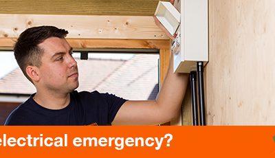 What is an electrical emergency?