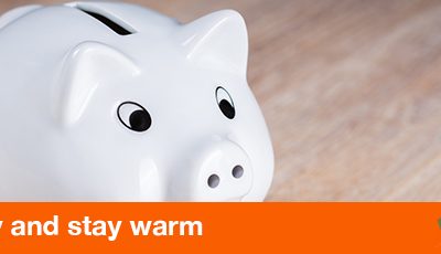 Save money and stay warm