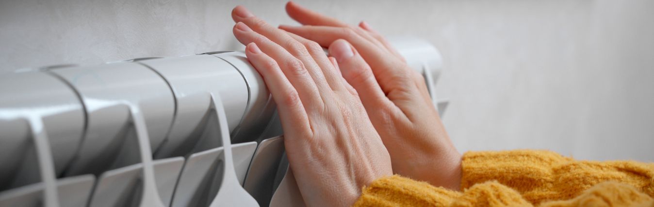 Types of central heating systems available in the UK include wet, warm air, storage heater and district central heating systems